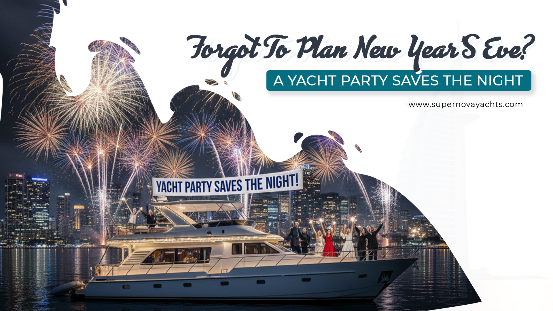 Forgot to Plan New Year’s Eve? A Yacht Party Saves the Night