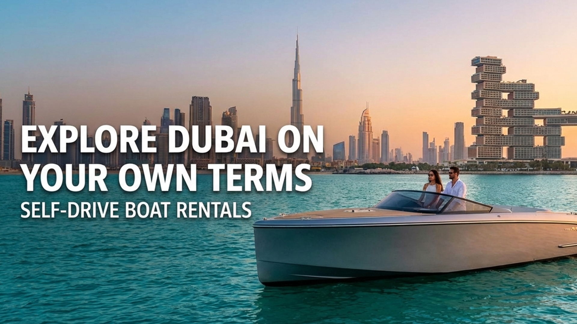 Explore Dubai on Your Own Terms with Self-Drive Boats