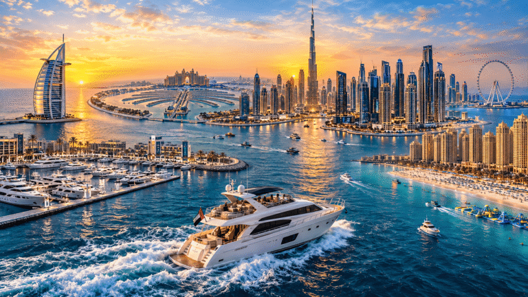 rent yacht dubai marina
