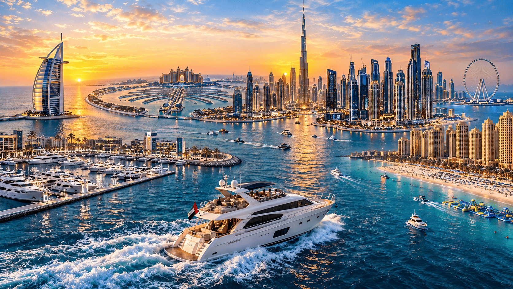rent yacht dubai marina