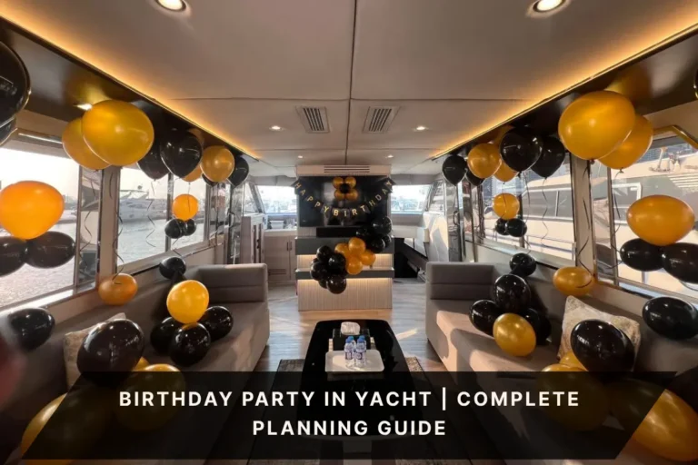 Birthday Party in Yacht