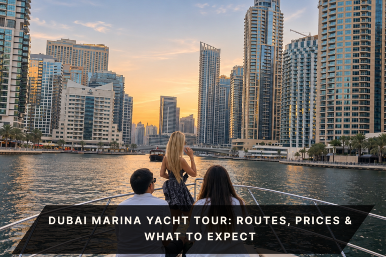 Dubai Marina yacht tour