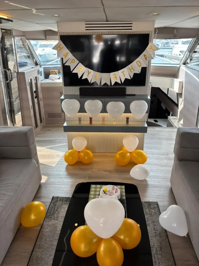 boat cruise birthday