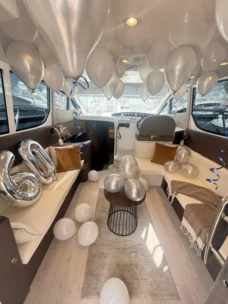 yacht rental for birthday party