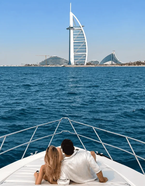 See Burj Al Arab from the Sea